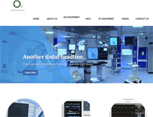 Tablet Screenshot of o2medicalsystems.com